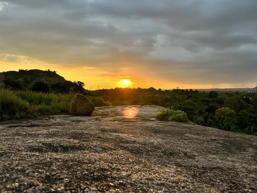 Trekking near Ramanagara